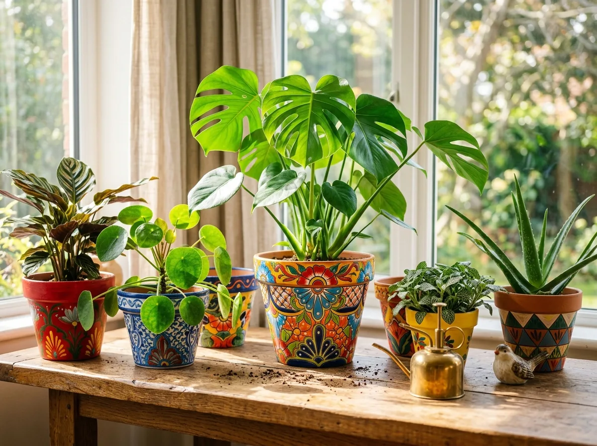 Painted Flower Pots for 10 diy home decor ideas anyone can try